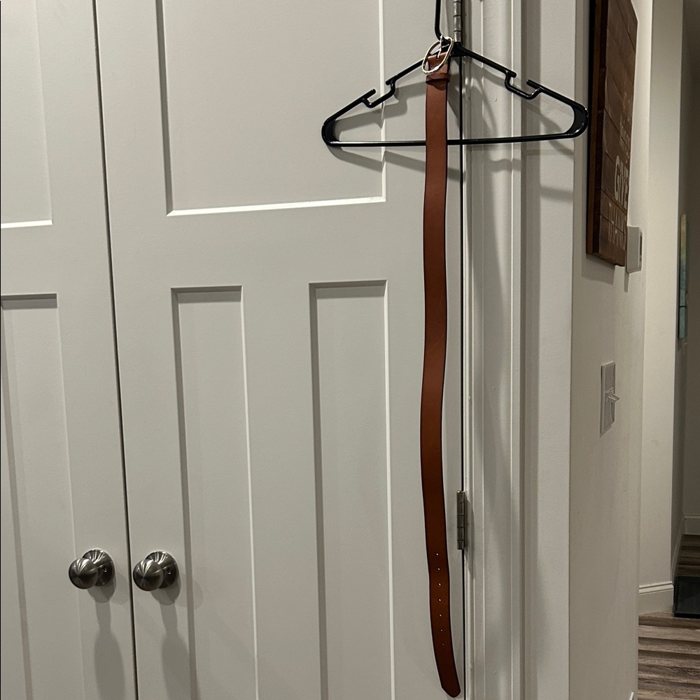 J Crew Brown Leather Belt